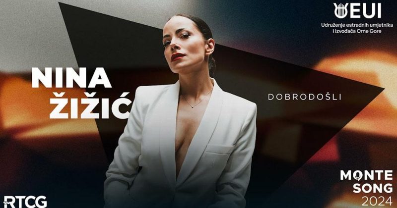 Monténégro : Nina Žižić interprétera «Dobrodošli» à l’Eurovision 2025!